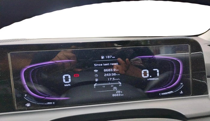 2025 KIA SELTOS HTE (O)1.5 Diesel MT, Diesel, Manual, 8,683 km, interior