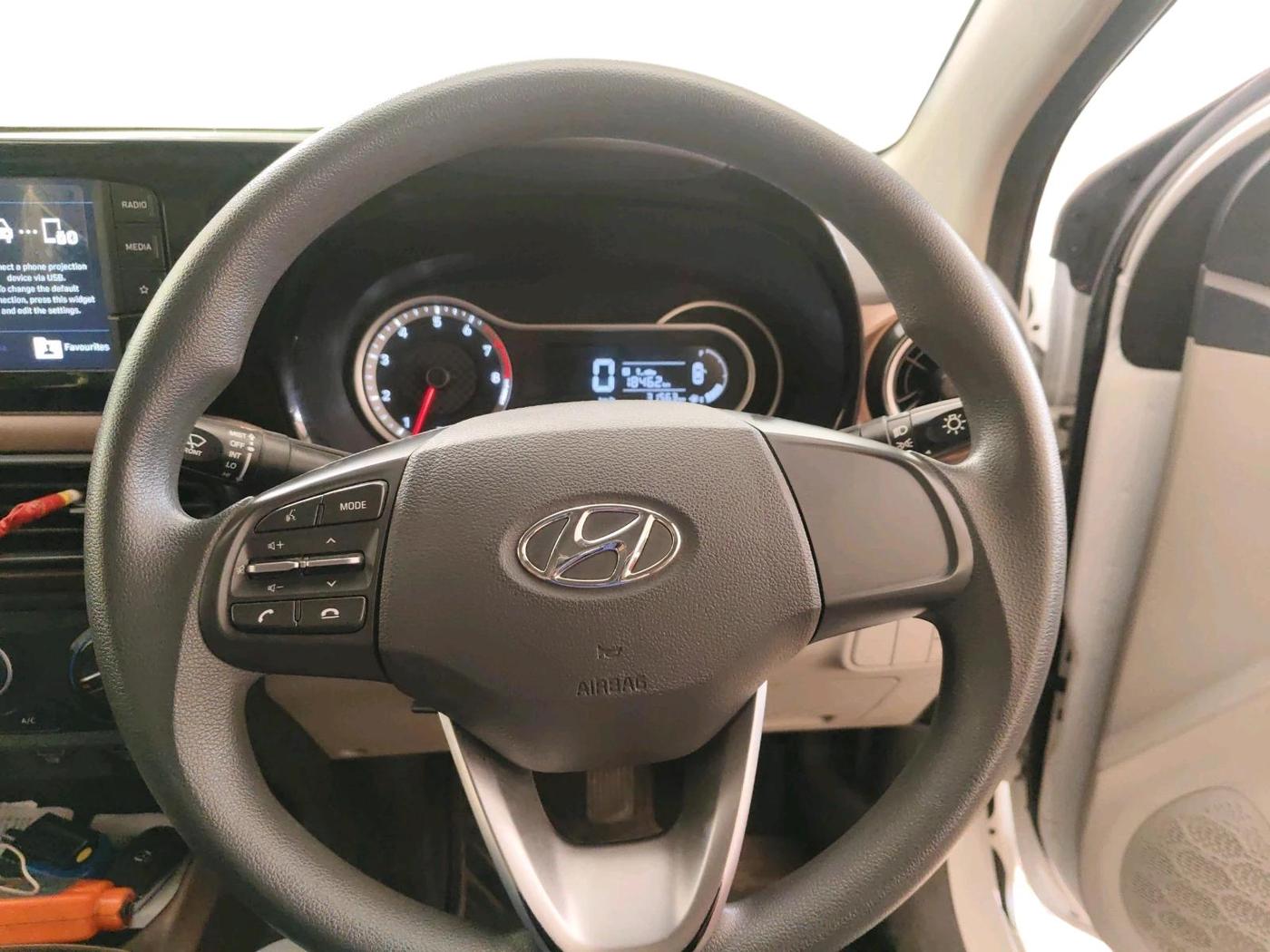 2021 Hyundai AURA SX 1.2, Petrol, Manual, 32,155 km, interior