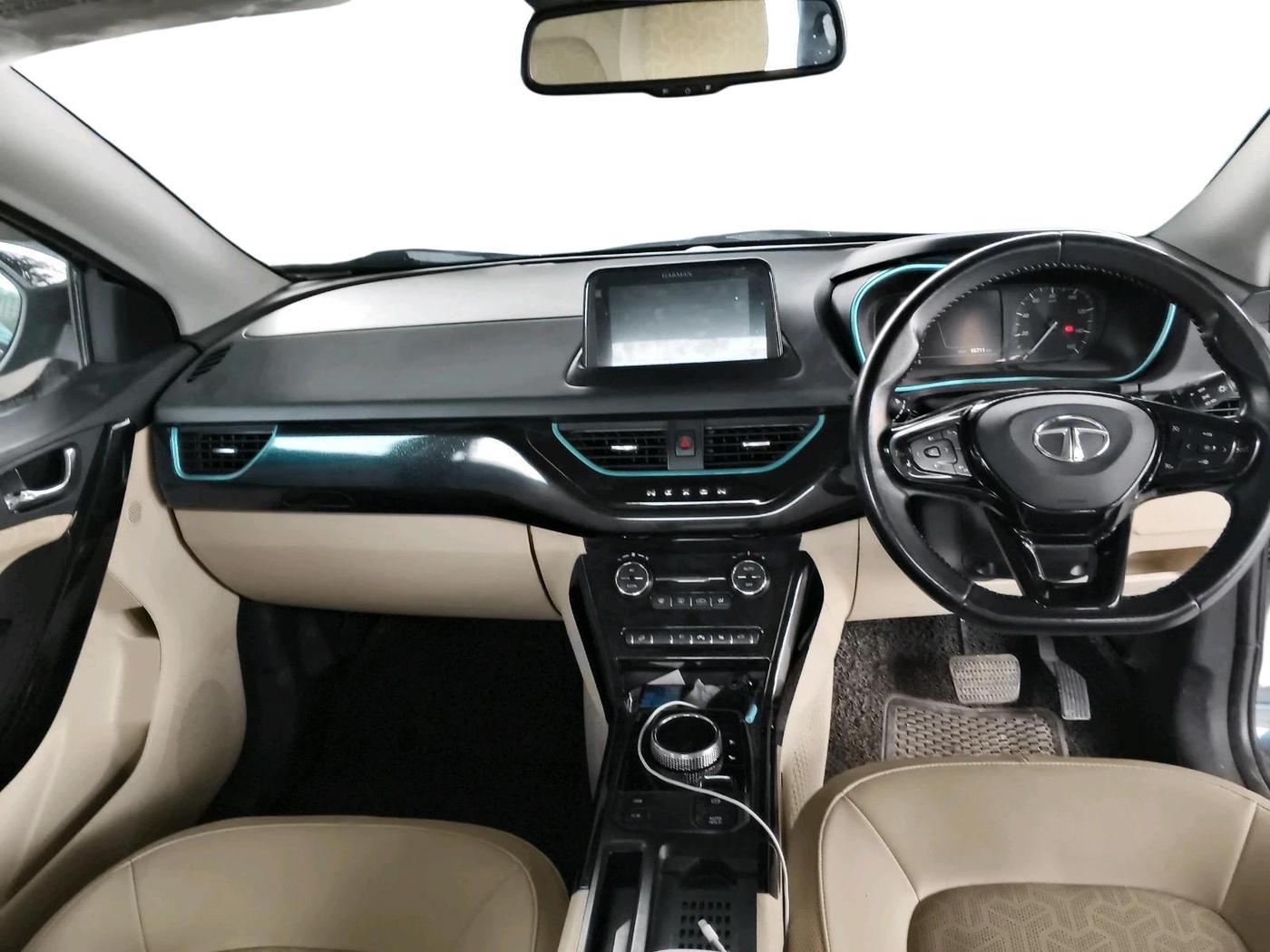 2022 Tata NEXON EV XZ PLUS LUX, Electric, Automatic, 66,711 km, interior