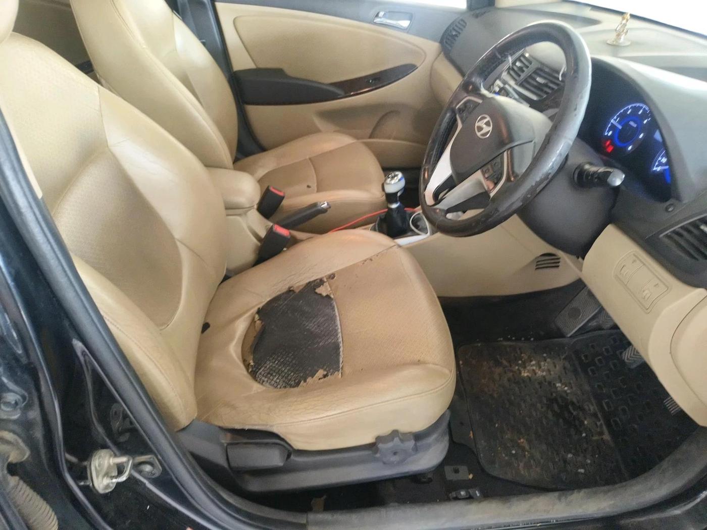 2014 Hyundai Verna FLUIDIC 1.6 CRDI SX OPT, Diesel, Manual, 2,57,125 km, interior
