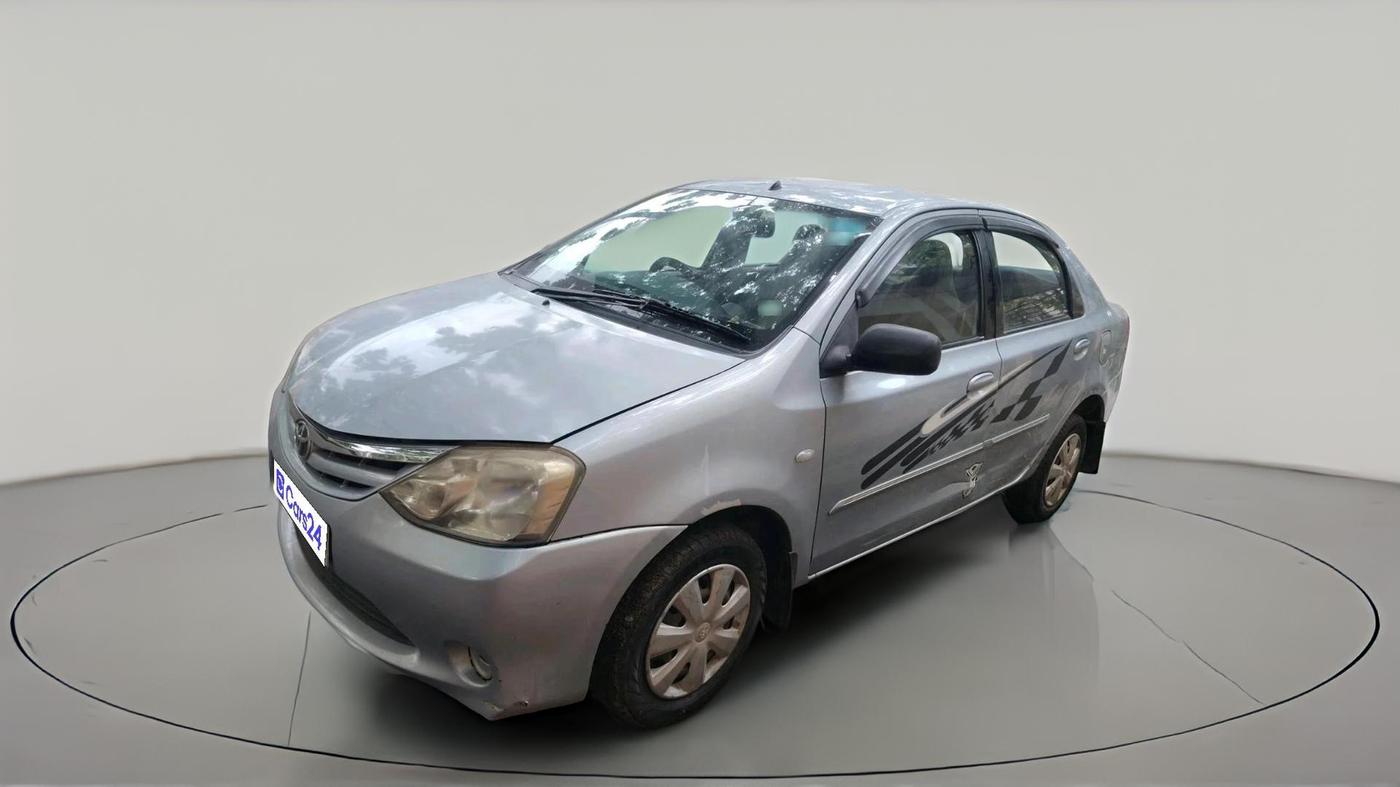 2011 Toyota Etios G, Petrol, Manual, 1,09,867 km, exterior