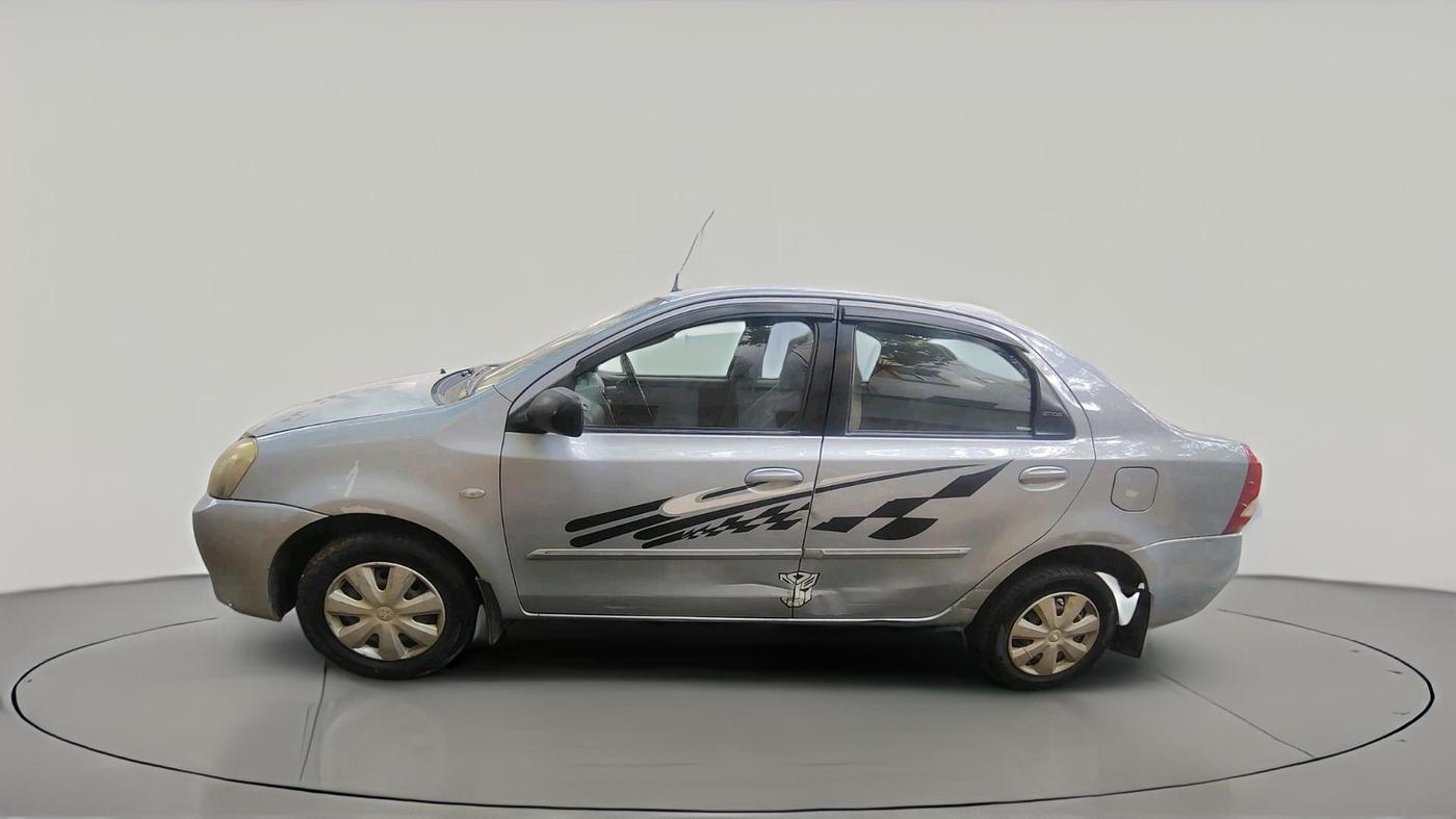 2011 Toyota Etios G, Petrol, Manual, 1,09,867 km, exterior