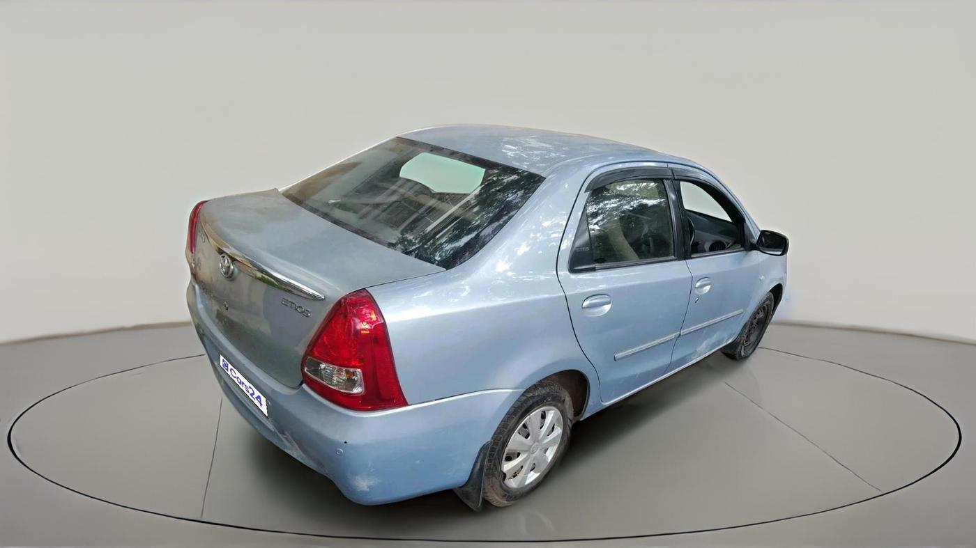 2011 Toyota Etios G, Petrol, Manual, 1,09,867 km, exterior