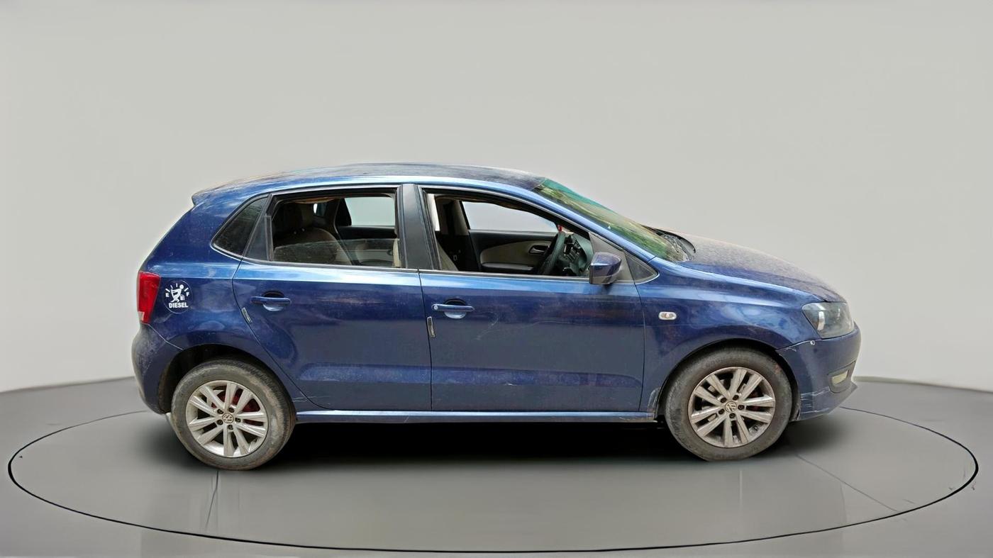 2013 Volkswagen Polo HIGHLINE DIESEL, Diesel, Manual, 1,67,210 km, exterior