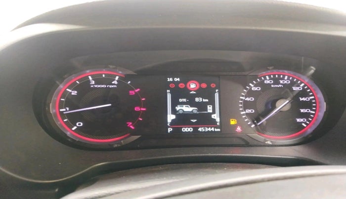 2022 Mahindra Thar LX D AT 4WD HT, Diesel, Automatic, 45,344 km, interior