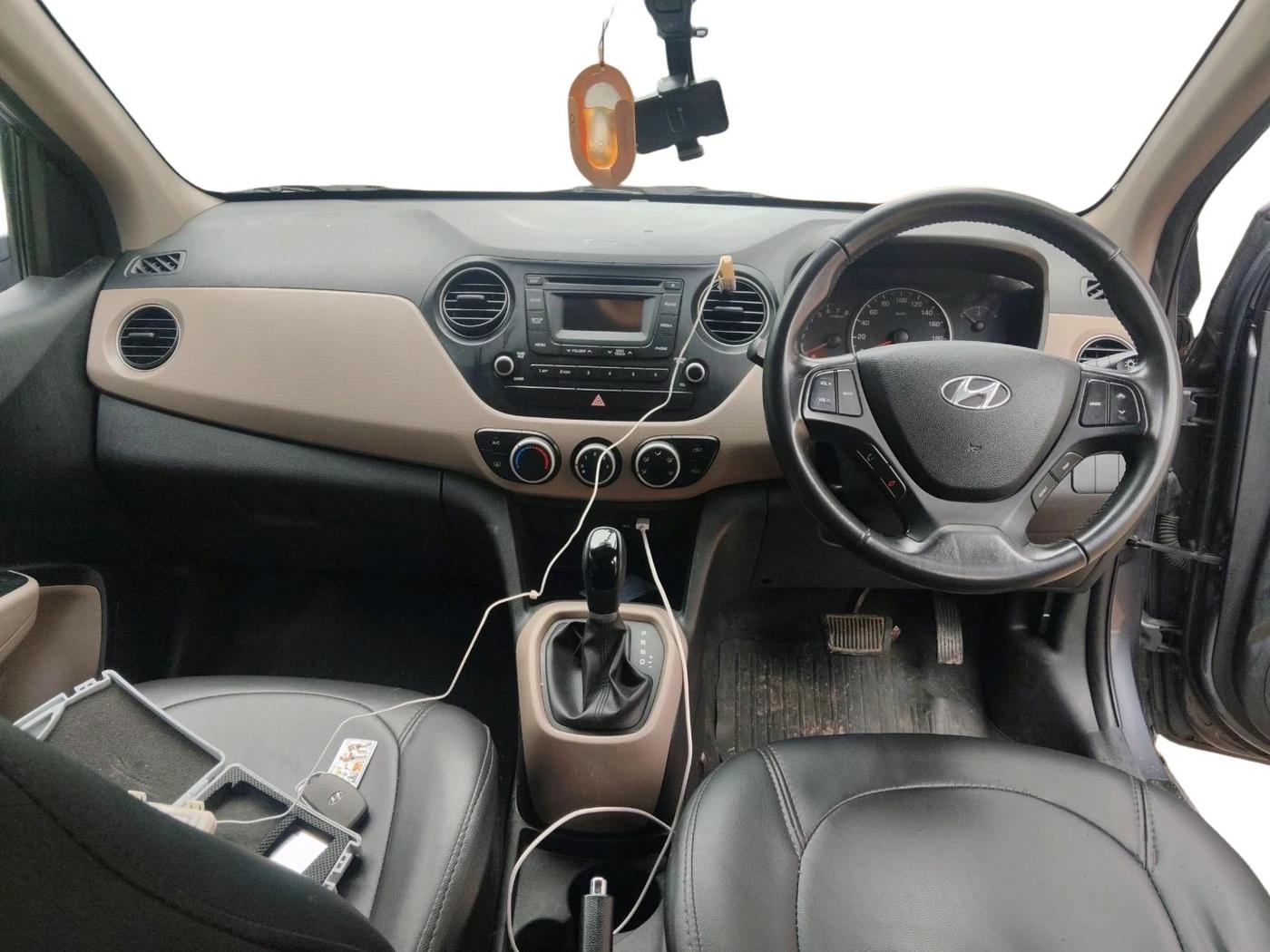 2016 Hyundai Grand i10 ASTA AT 1.2 KAPPA VTVT, Petrol, Automatic, 62,520 km, interior