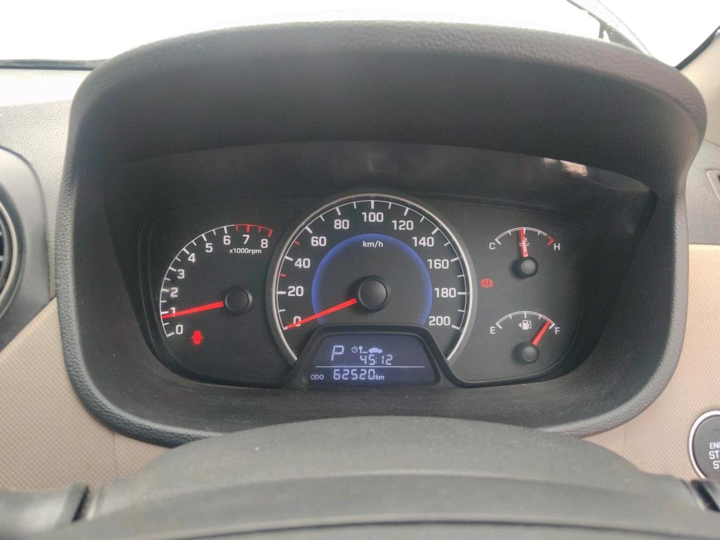 2016 Hyundai Grand i10 ASTA AT 1.2 KAPPA VTVT, Petrol, Automatic, 62,520 km, interior