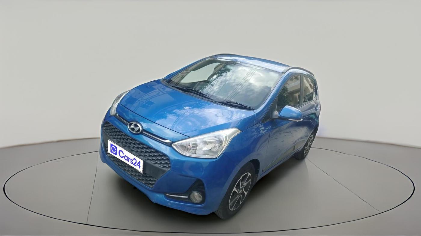 2018 Hyundai Grand i10 SPORTZ AT 1.2 KAPPA VTVT, Petrol, Automatic, 34,427 km, exterior