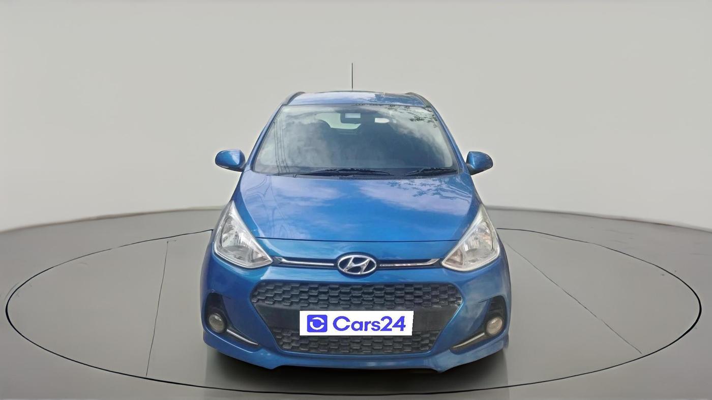 2018 Hyundai Grand i10 SPORTZ AT 1.2 KAPPA VTVT, Petrol, Automatic, 34,427 km, exterior