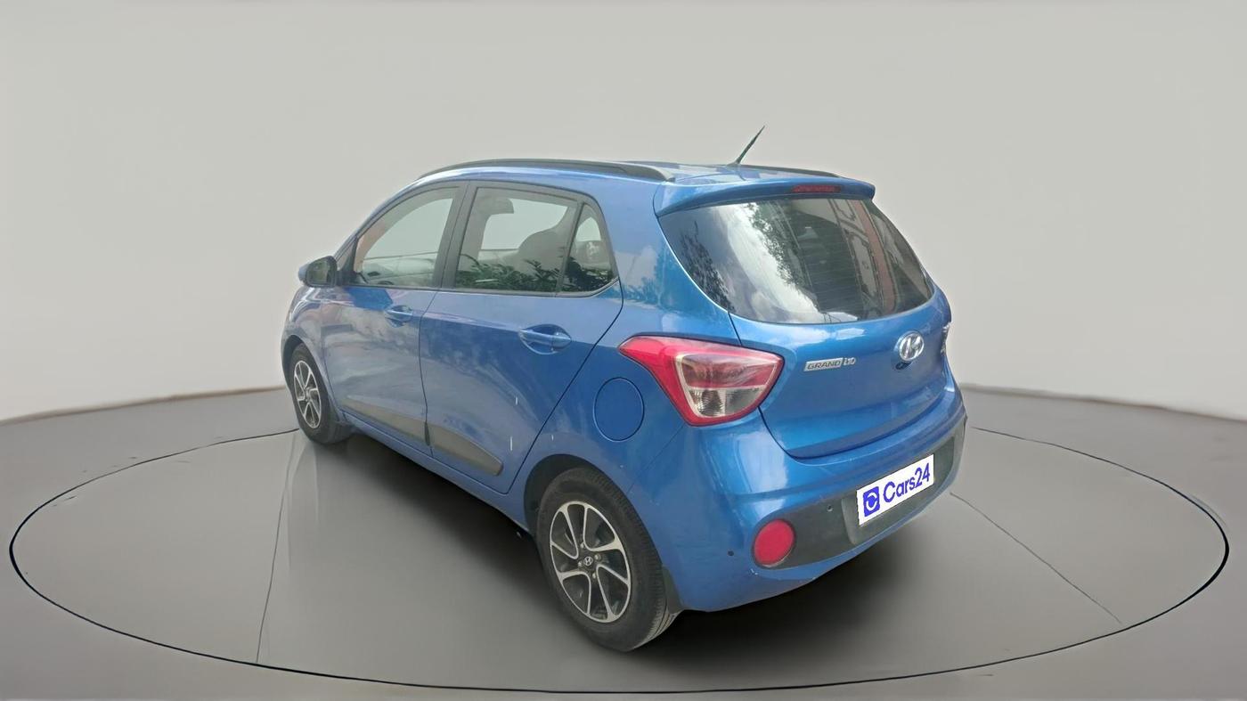 2018 Hyundai Grand i10 SPORTZ AT 1.2 KAPPA VTVT, Petrol, Automatic, 34,427 km, exterior