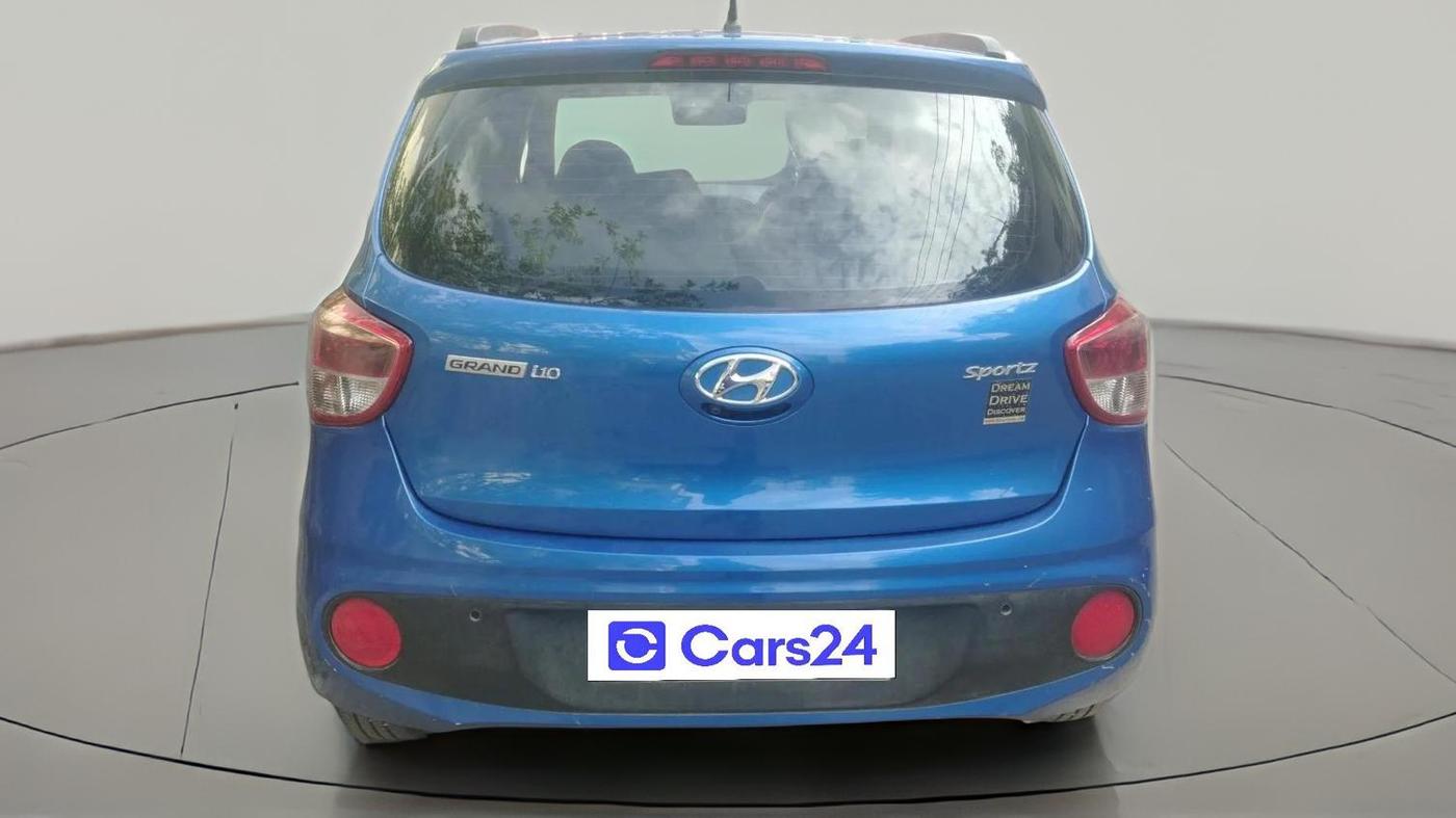 2018 Hyundai Grand i10 SPORTZ AT 1.2 KAPPA VTVT, Petrol, Automatic, 34,427 km, exterior