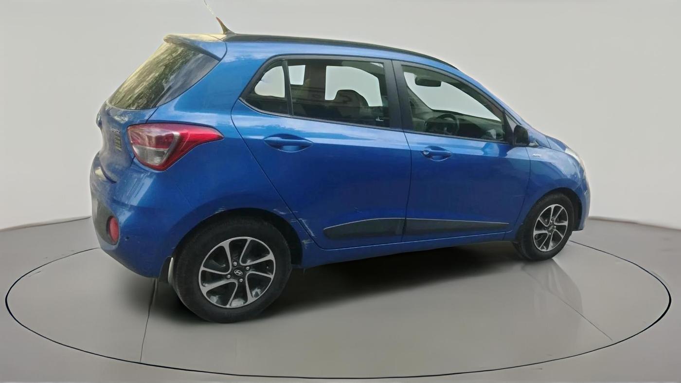 2018 Hyundai Grand i10 SPORTZ AT 1.2 KAPPA VTVT, Petrol, Automatic, 34,427 km, exterior