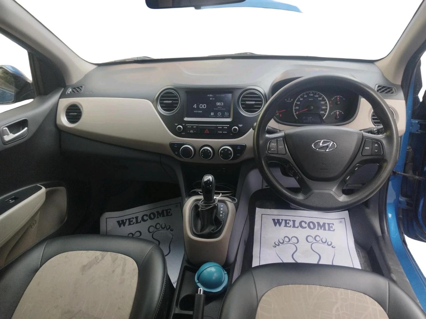 2018 Hyundai Grand i10 SPORTZ AT 1.2 KAPPA VTVT, Petrol, Automatic, 34,427 km, interior