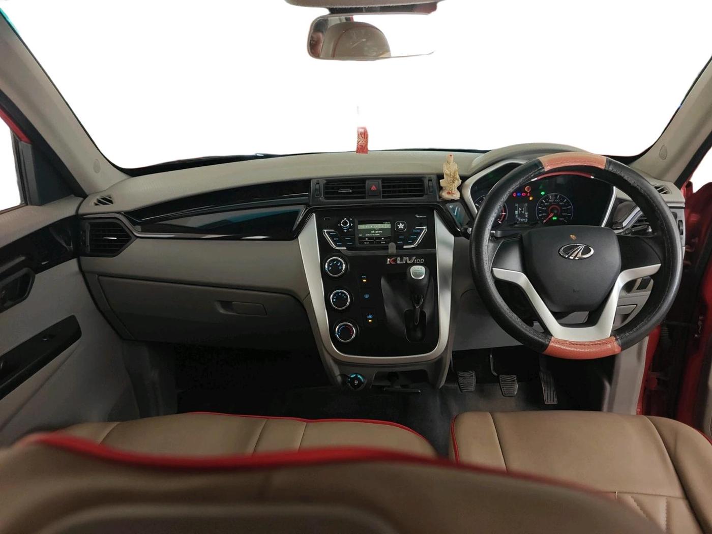 2016 Mahindra Kuv100 K6 6 STR, Petrol, Manual, 34,843 km, interior