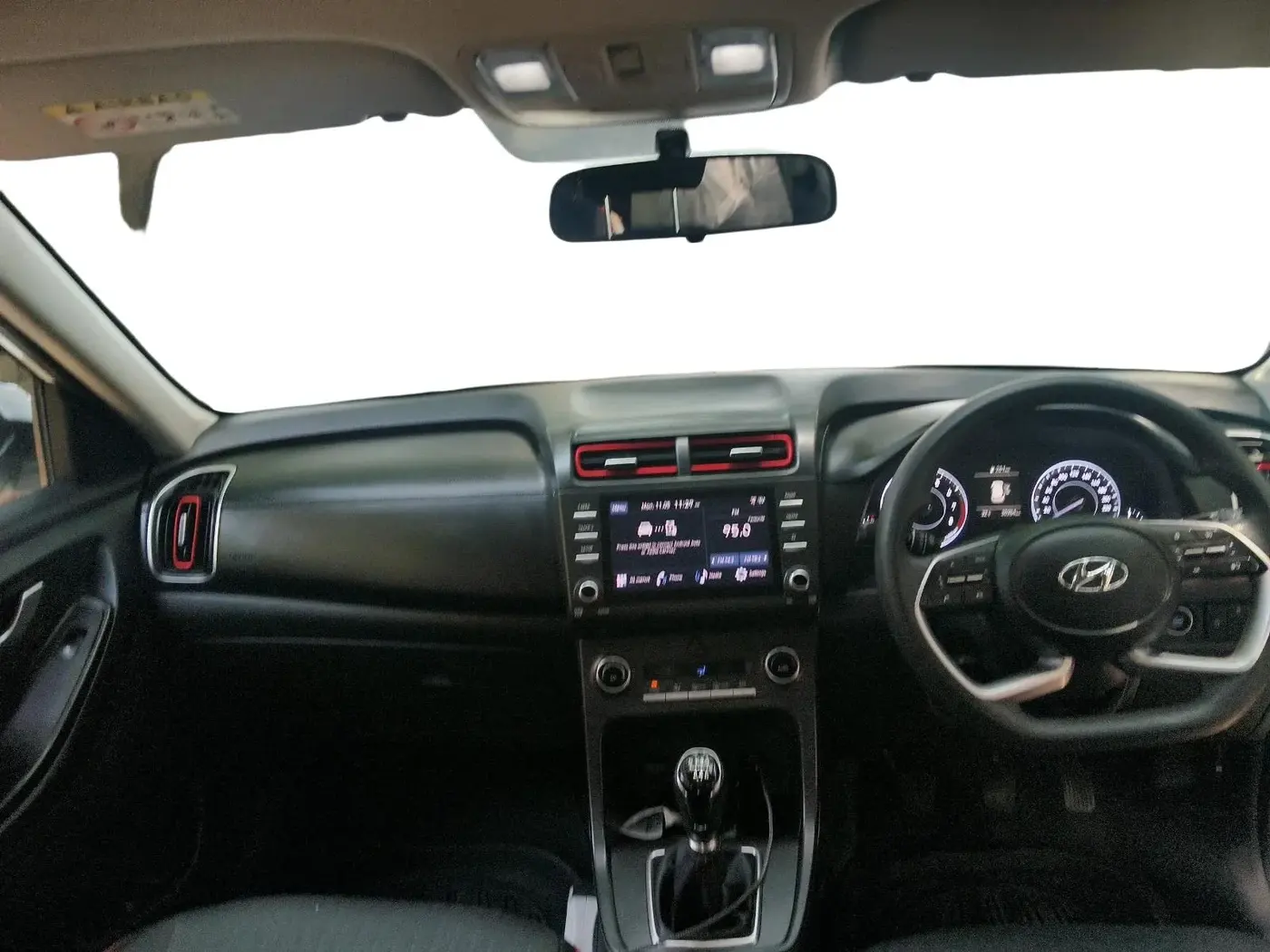 2023 Hyundai Creta S PLUS KNIGHT 1.5 PETROL, Petrol, Manual, 20,254 km, interior