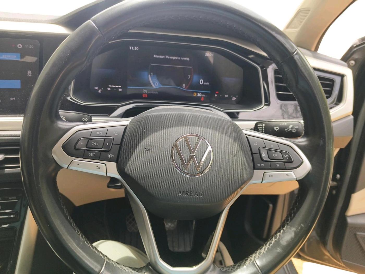 2023 Volkswagen VIRTUS TOPLINE TSI 1.0 MT, Petrol, Manual, 75,431 km, interior