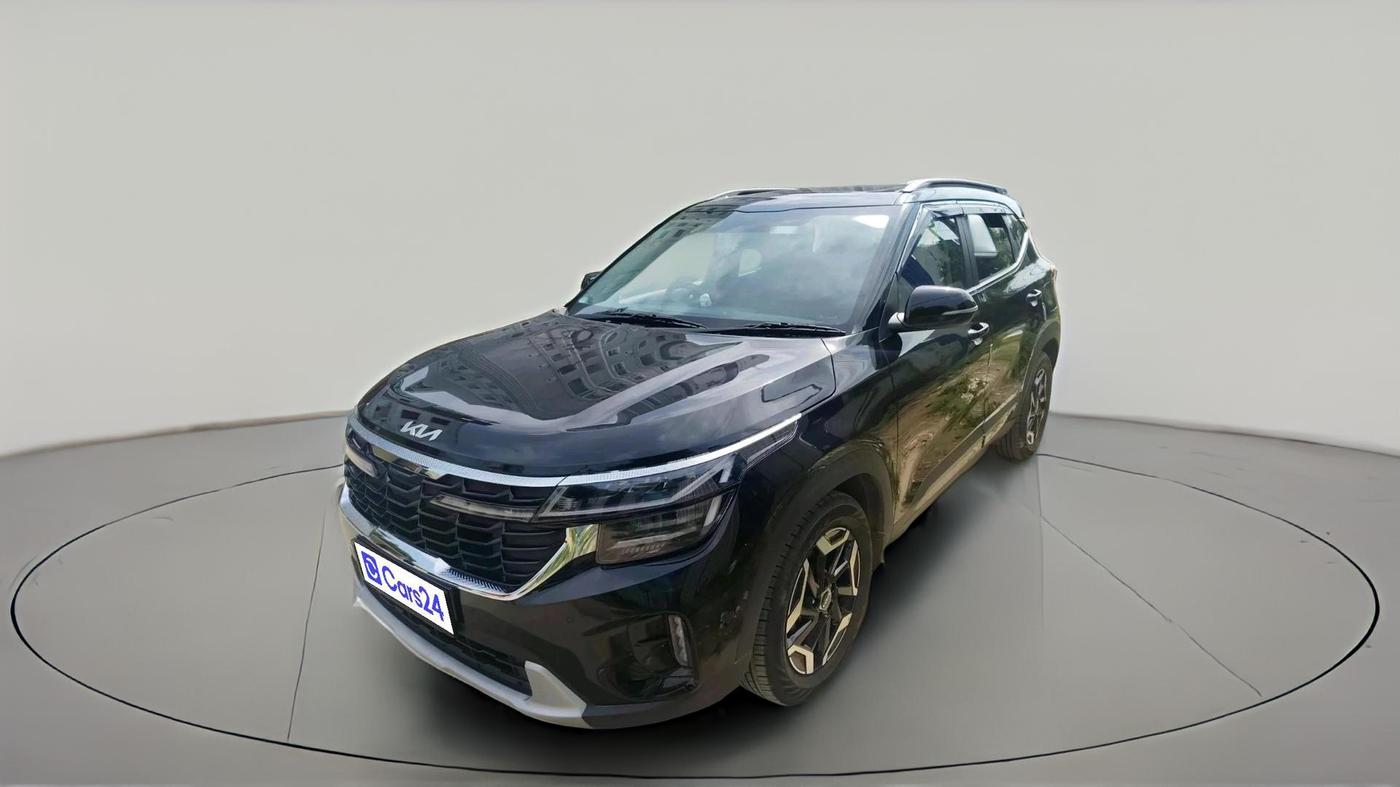2025 KIA SELTOS HTX (O) 1.5 Petrol iVT, Petrol, Automatic, 7,811 km, exterior