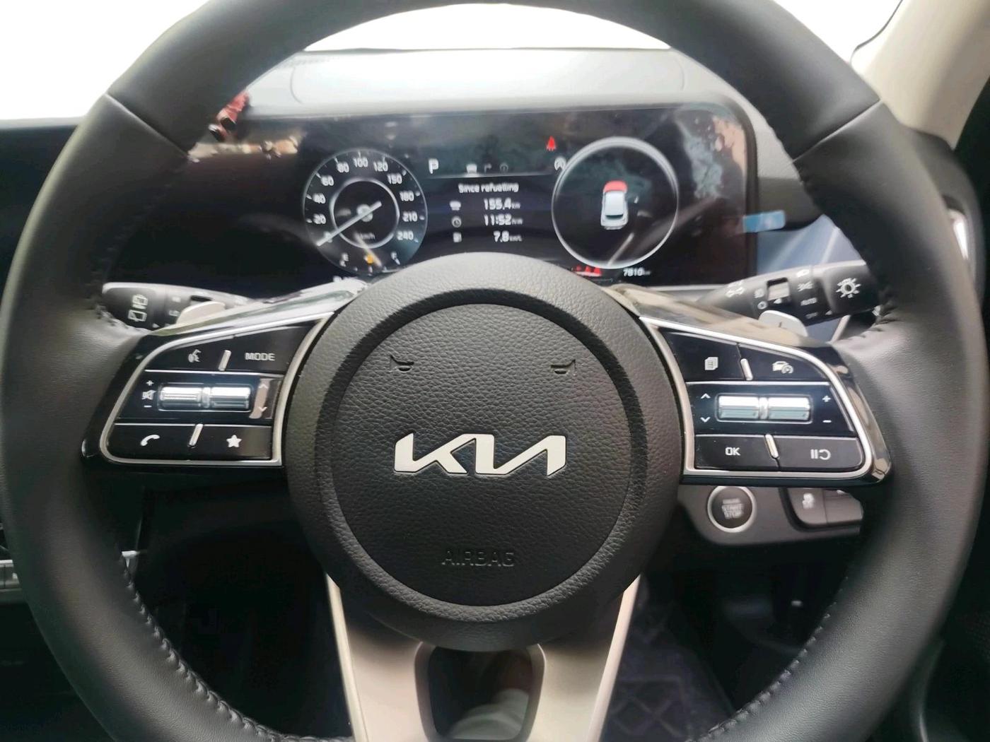 2025 KIA SELTOS HTX (O) 1.5 Petrol iVT, Petrol, Automatic, 7,811 km, interior