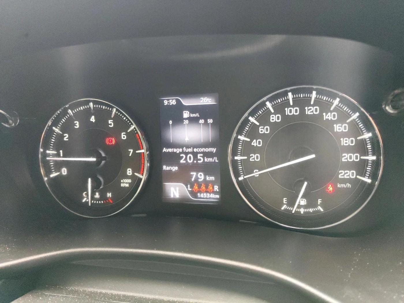 2025 Maruti Baleno ALPHA 1.2 AGS, Petrol, Automatic, 14,534 km, interior