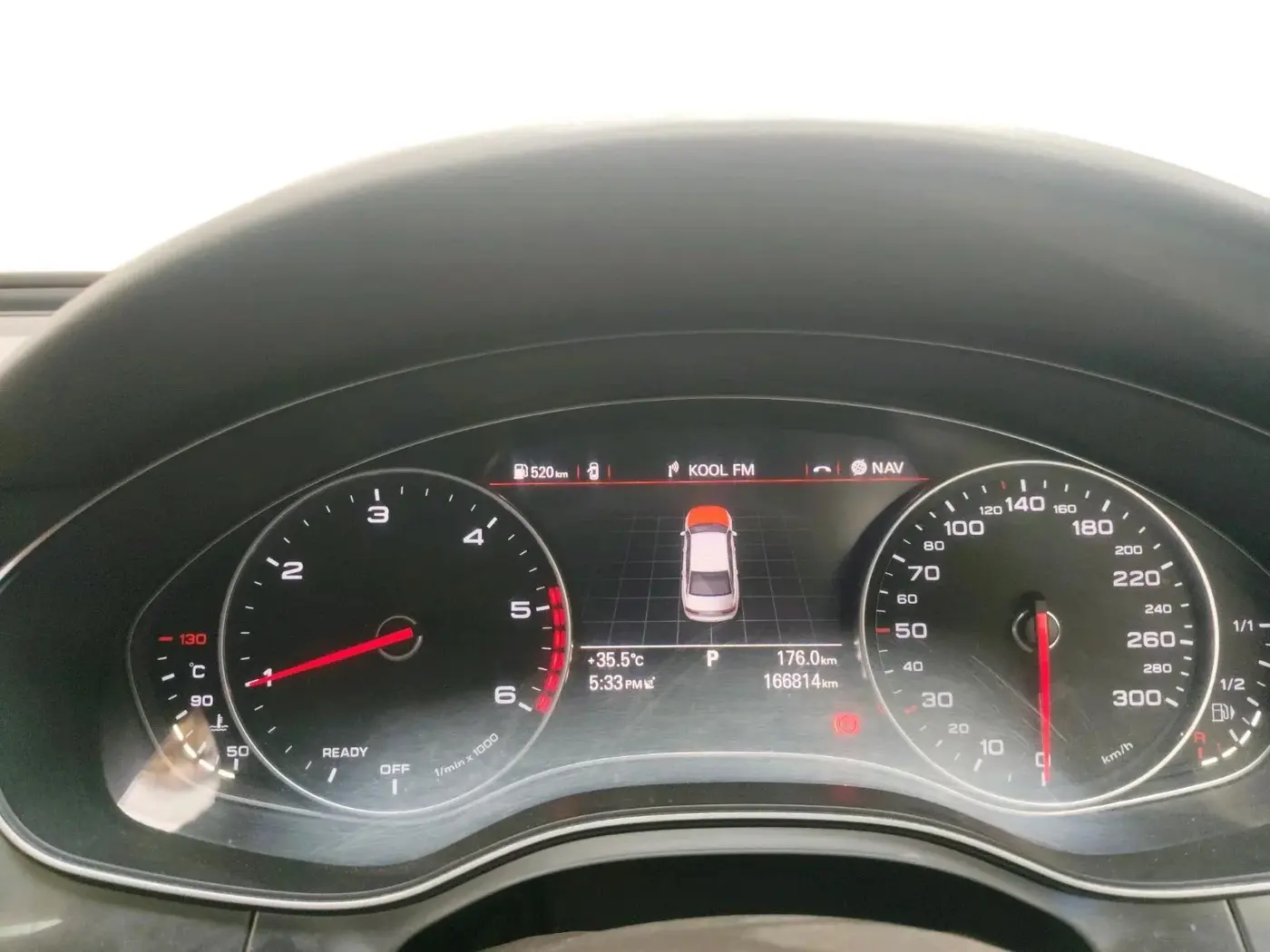2015 Audi A6 35 TDI S LINE, Diesel, Automatic, 1,66,814 km, interior