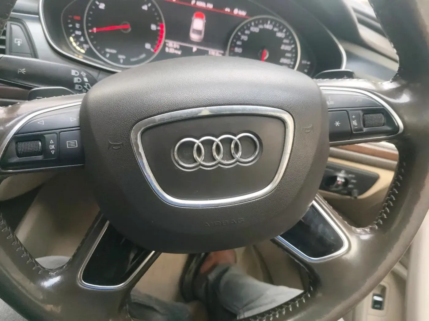 2015 Audi A6 35 TDI S LINE, Diesel, Automatic, 1,66,814 km, interior