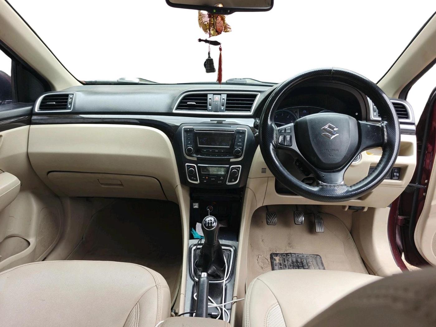 2017 Maruti Ciaz ZETA DIESEL 1.3, Diesel, Manual, 1,63,627 km, interior