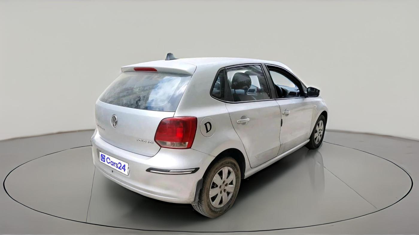 2012 Volkswagen Polo COMFORTLINE 1.2L, Diesel, Manual, 1,13,317 km, exterior