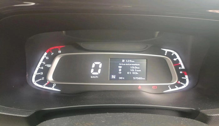 2020 KIA SONET HTX 1.0 IMT, Petrol, Manual, 57,583 km, interior