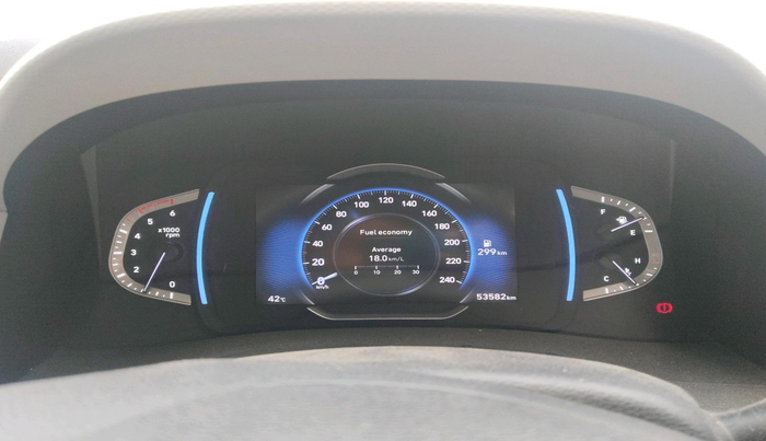 2022 Hyundai Creta SX (O) 1.5 DIESEL, Diesel, Manual, 53,582 km, interior