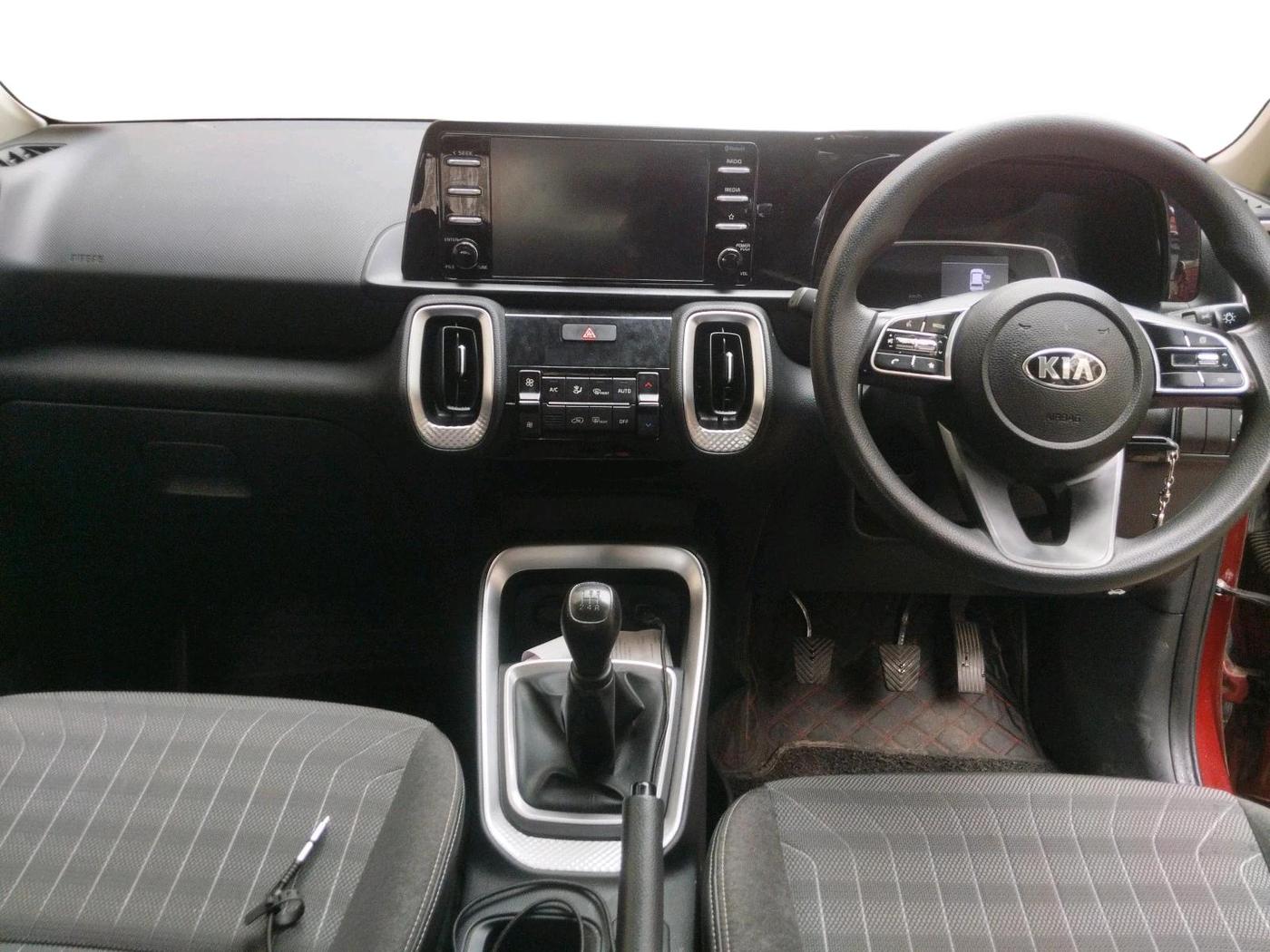 2020 KIA SONET HTK PLUS 1.2, Petrol, Manual, 37,498 km, interior