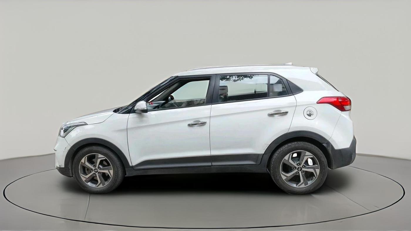 2018 Hyundai Creta SX AT 1.6 DIESEL, Diesel, Automatic, 75,721 km, exterior