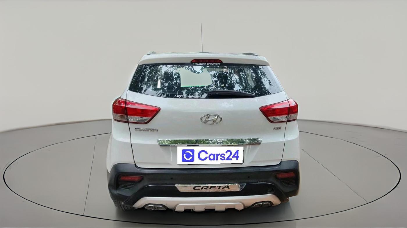 2018 Hyundai Creta SX AT 1.6 DIESEL, Diesel, Automatic, 75,721 km, exterior