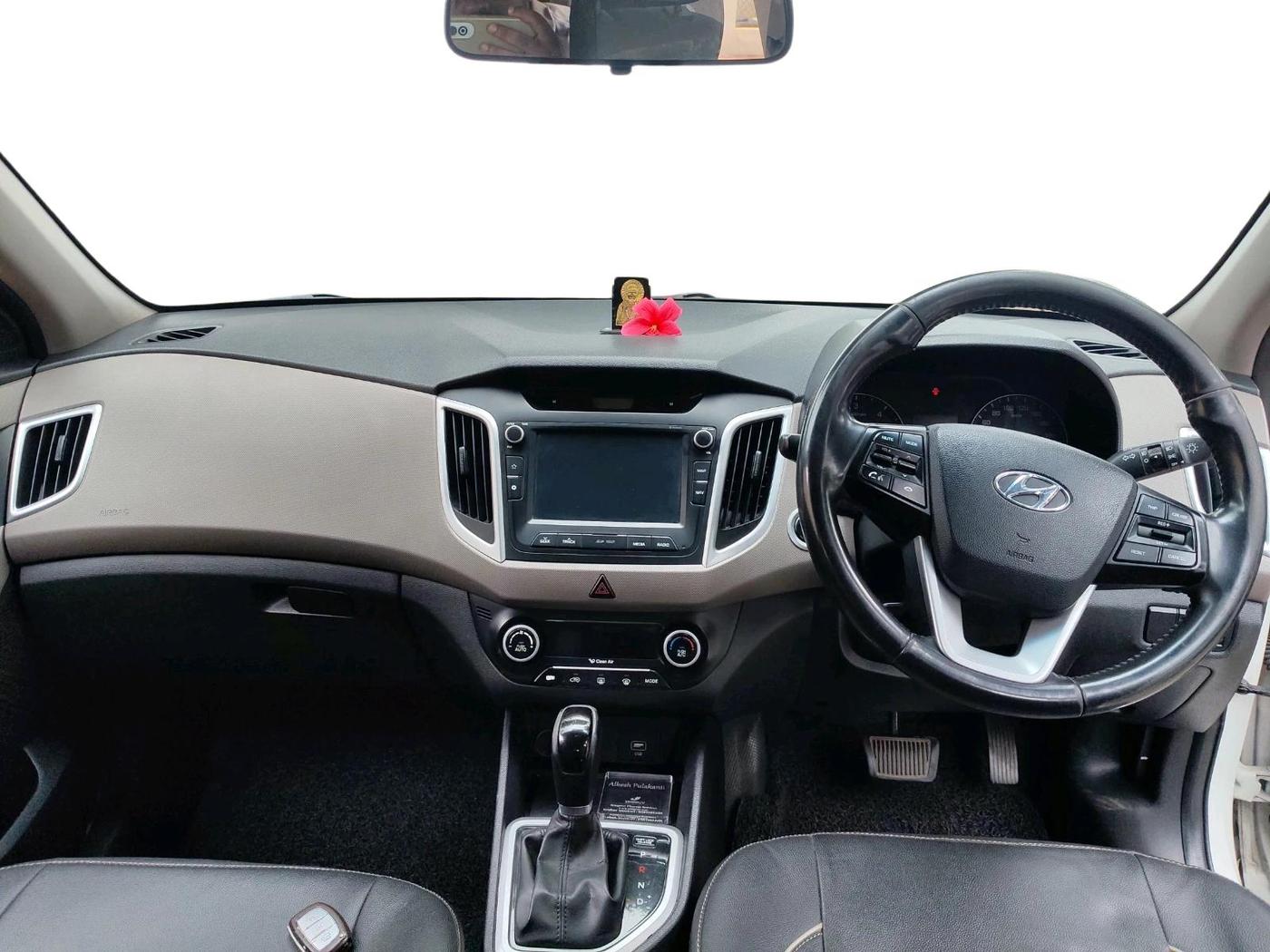 2018 Hyundai Creta SX AT 1.6 DIESEL, Diesel, Automatic, 75,721 km, interior