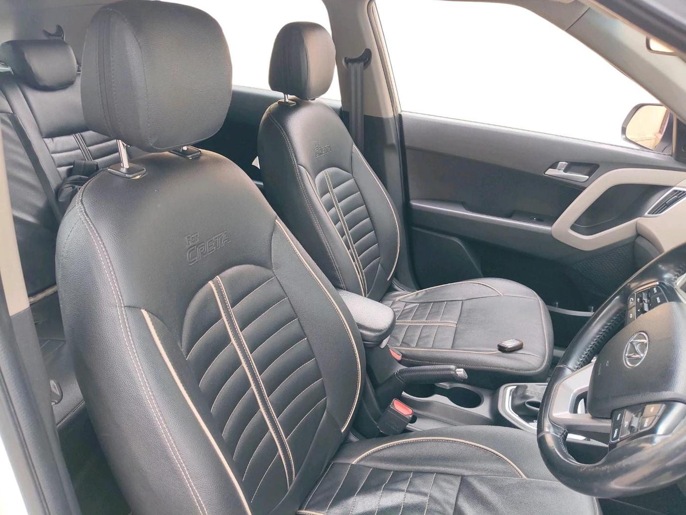 2018 Hyundai Creta SX AT 1.6 DIESEL, Diesel, Automatic, 75,721 km, interior