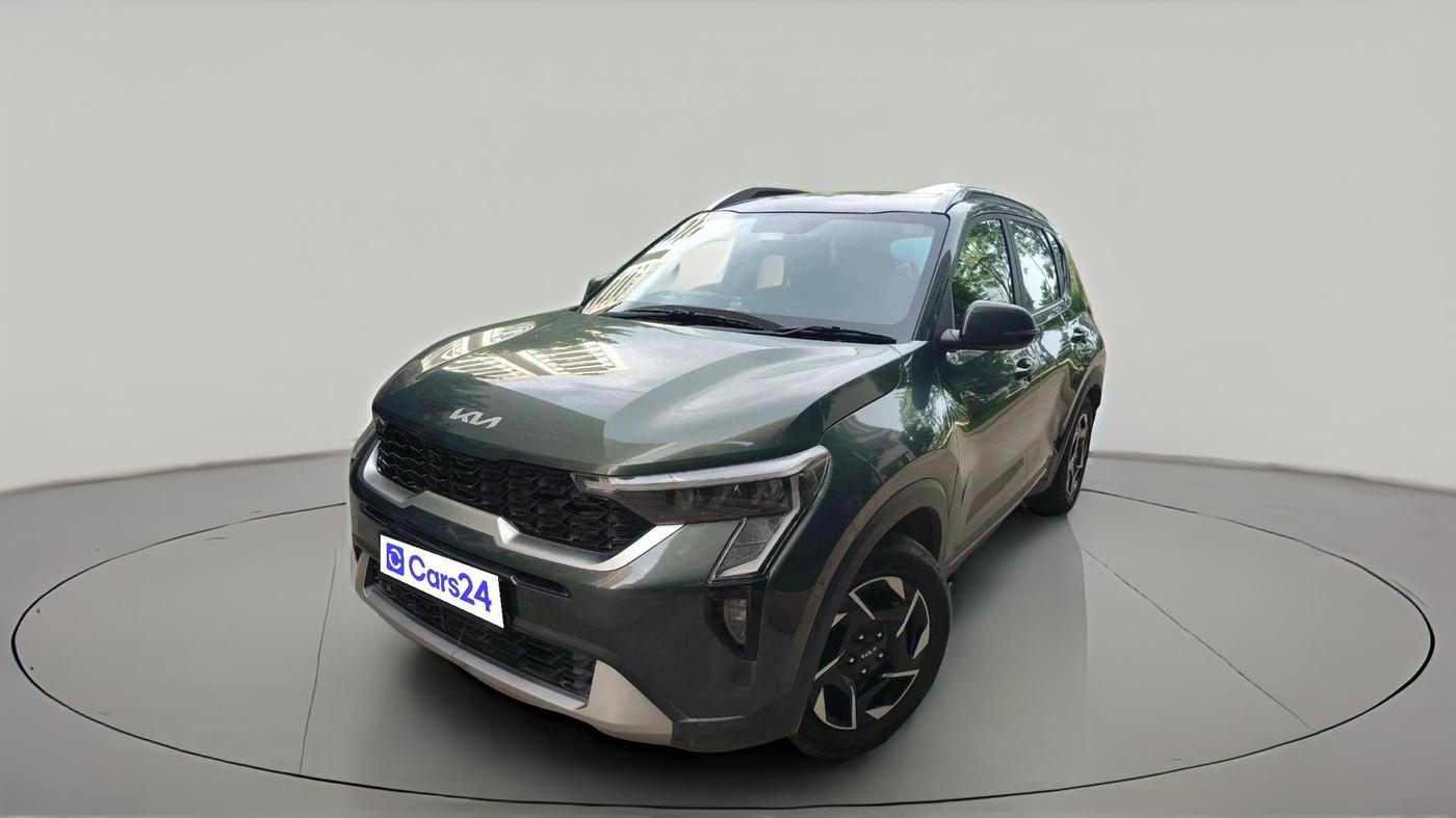 2024 KIA SONET HTX 1.5 AT, Diesel, Automatic, 41,696 km, exterior