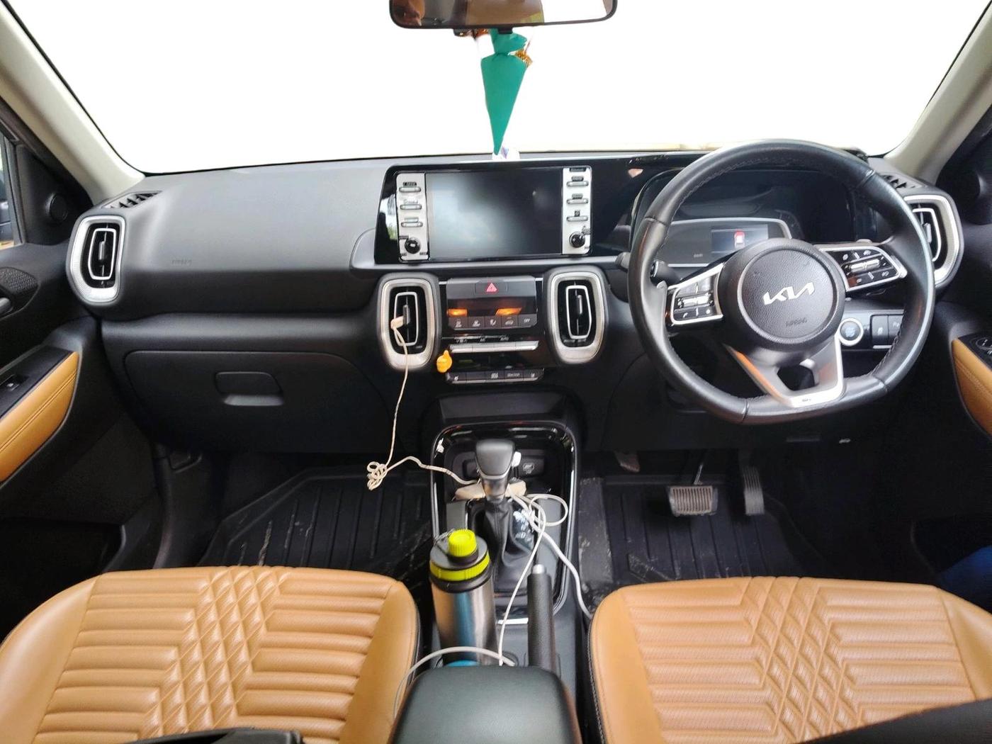 2024 KIA SONET HTX 1.5 AT, Diesel, Automatic, 41,696 km, interior