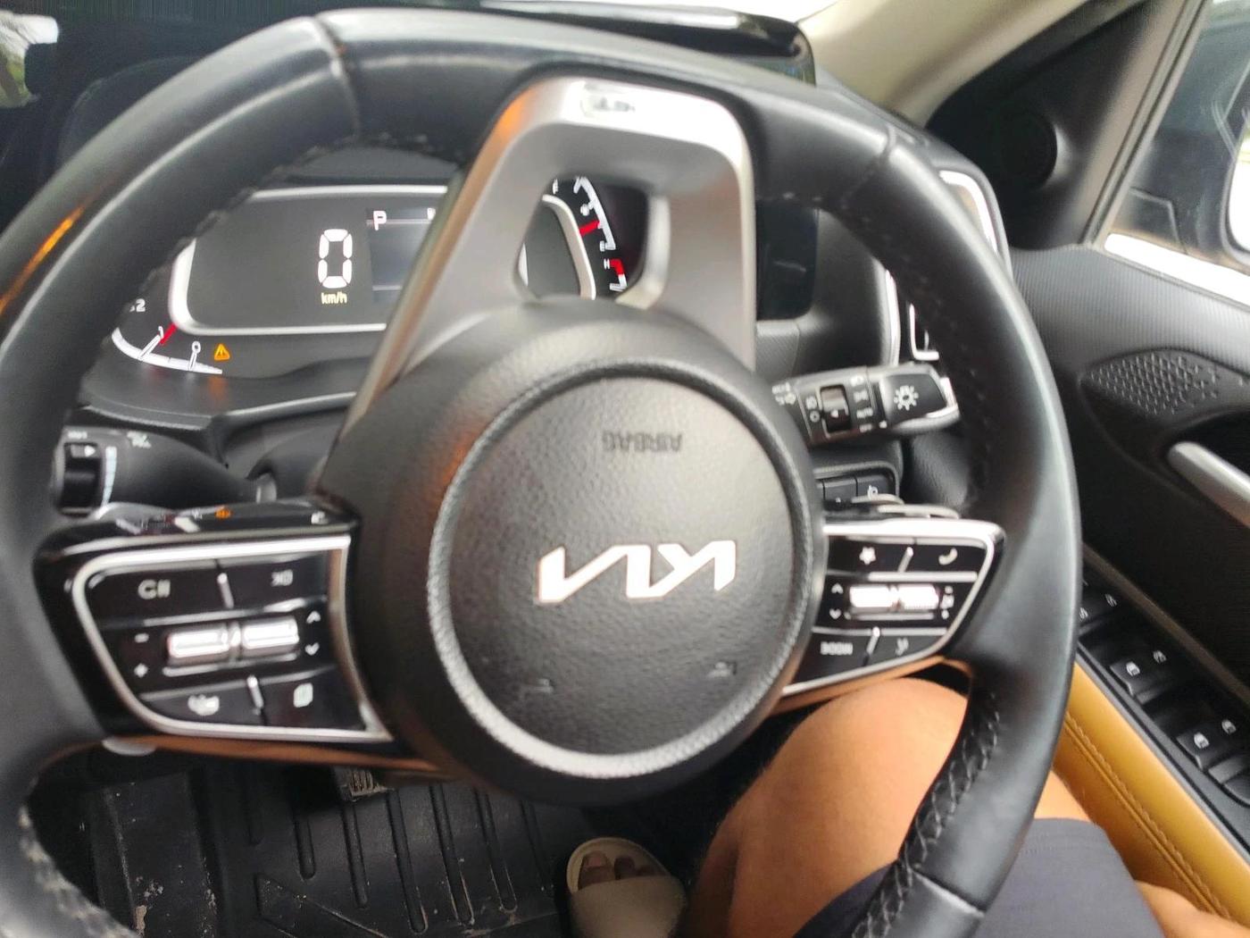 2024 KIA SONET HTX 1.5 AT, Diesel, Automatic, 41,696 km, interior