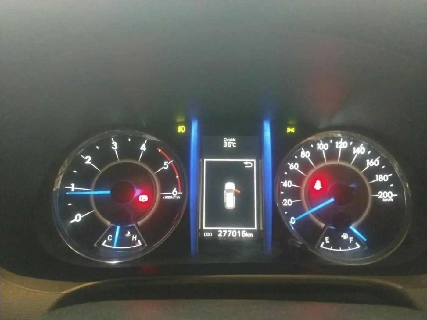 2017 Toyota Fortuner 2.8 4X2 MT, Diesel, Manual, 2,77,016 km, interior