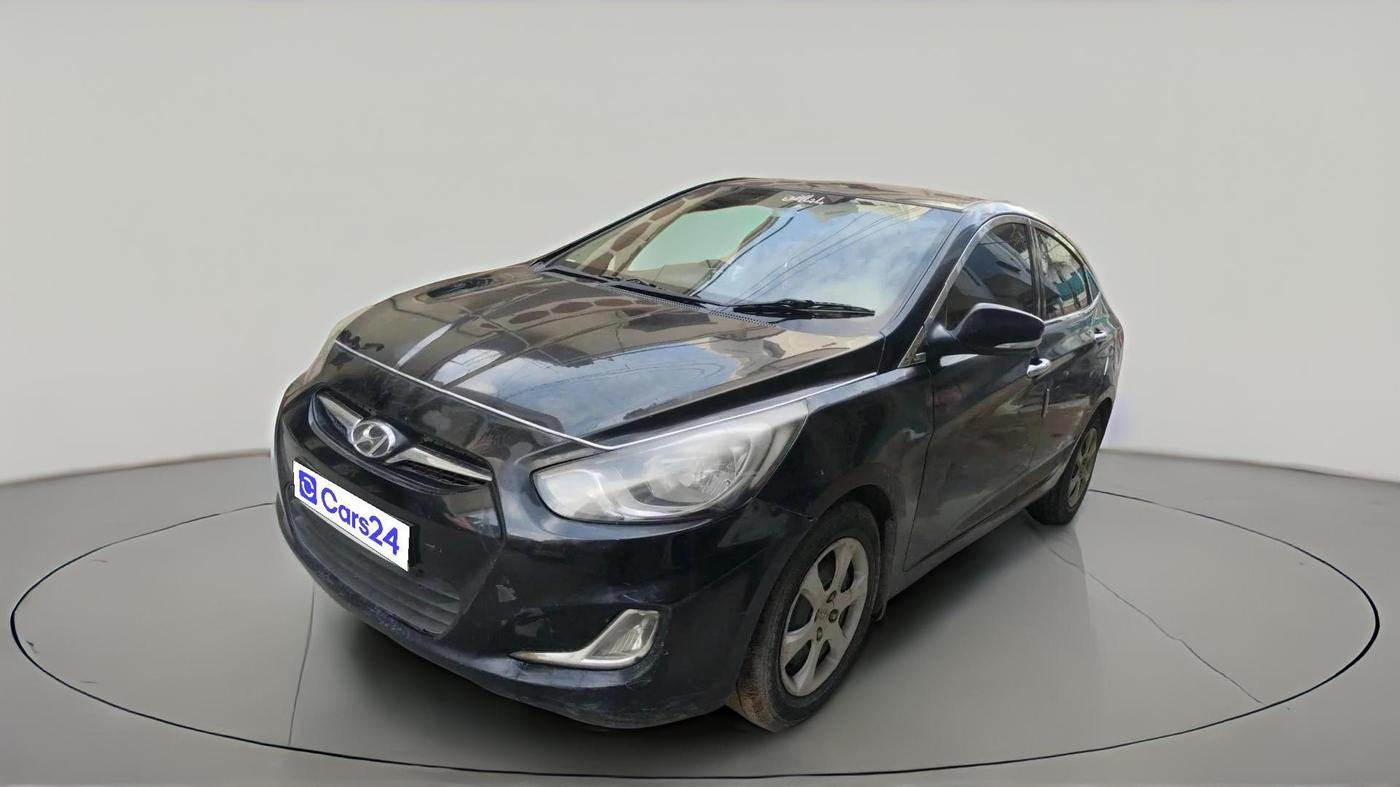 2012 Hyundai Verna FLUIDIC 1.6 CRDI EX, Diesel, Manual, 1,23,713 km, exterior