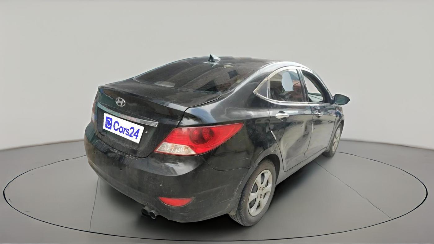2012 Hyundai Verna FLUIDIC 1.6 CRDI EX, Diesel, Manual, 1,23,713 km, exterior