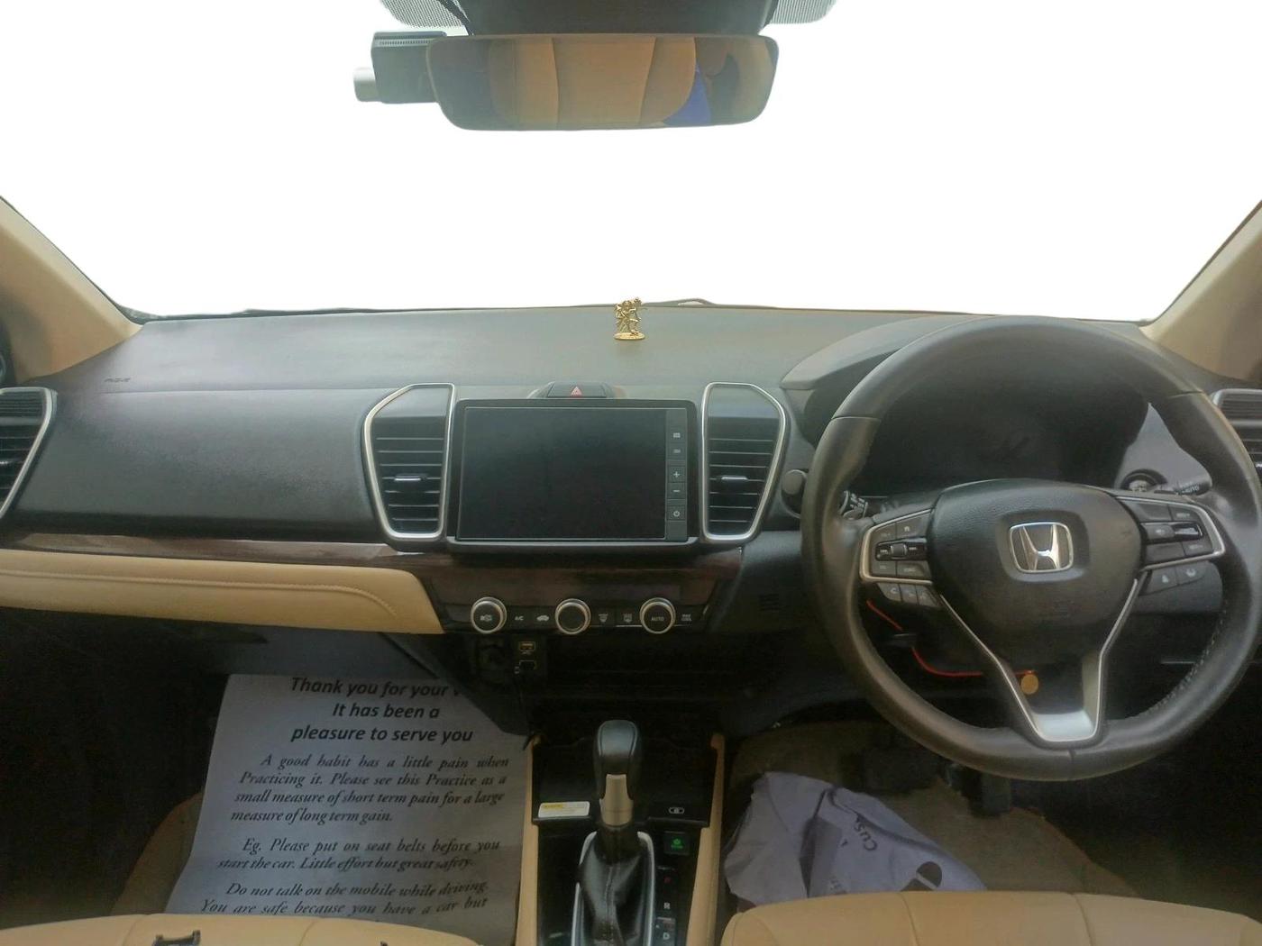 2024 Honda City 1.5L I-VTEC ZX CVT, Petrol, Automatic, 13,945 km, interior