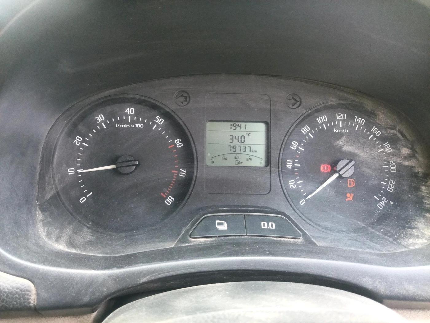 2011 Skoda Fabia AMBIENTE 1.2 MPI, Petrol, Manual, 79,737 km, interior