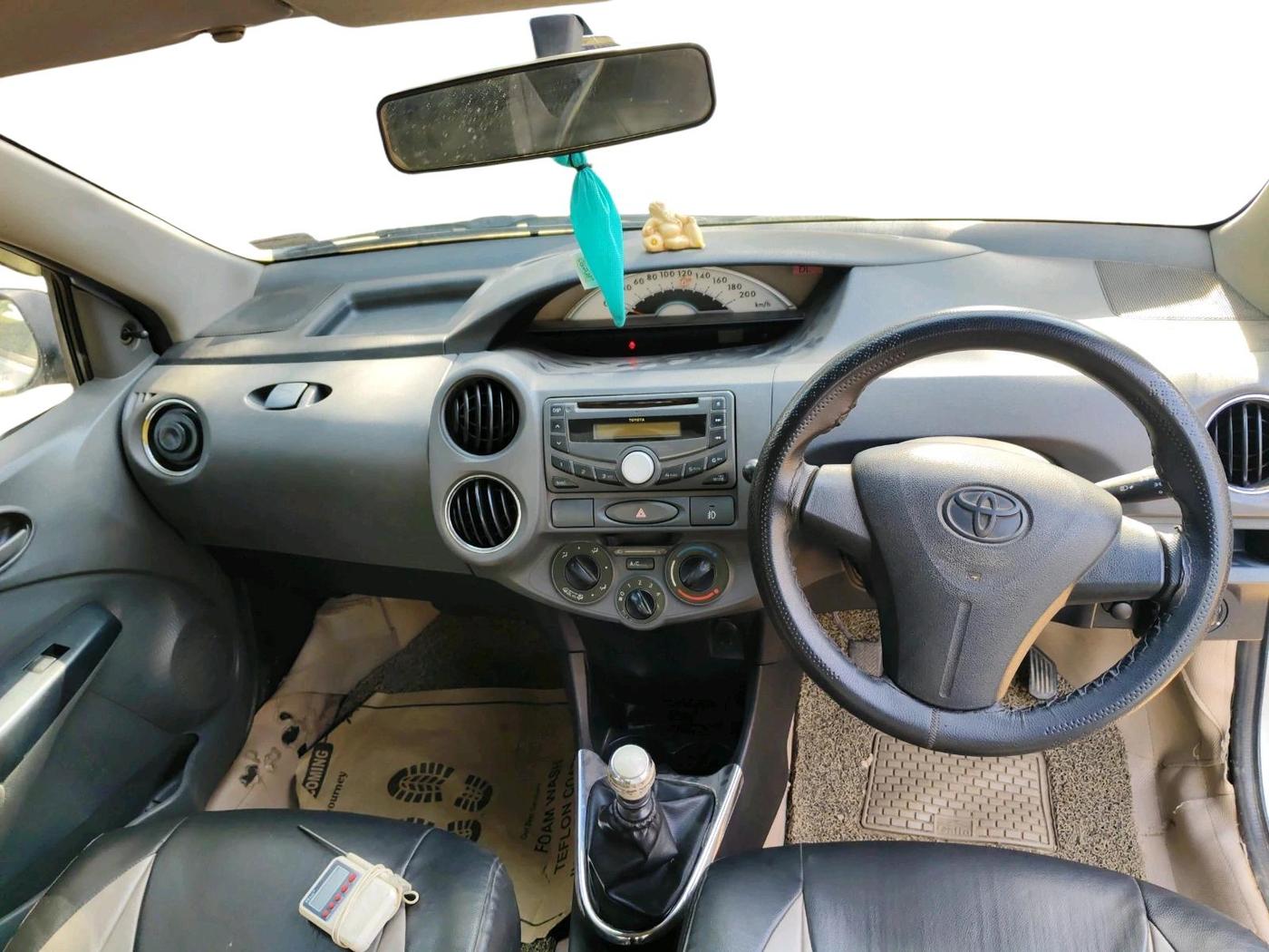 2012 Toyota Etios GD, Diesel, Manual, 1,69,958 km, interior
