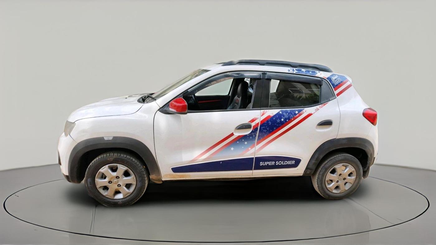 2018 Renault Kwid 1.0 MARVEL CAPTAIN AMERICA EDITION, Petrol, Manual, 76,073 km, exterior