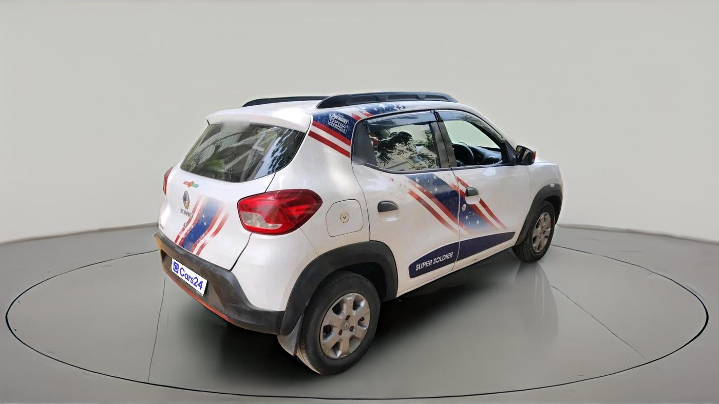 2018 Renault Kwid 1.0 MARVEL CAPTAIN AMERICA EDITION, Petrol, Manual, 76,073 km, exterior