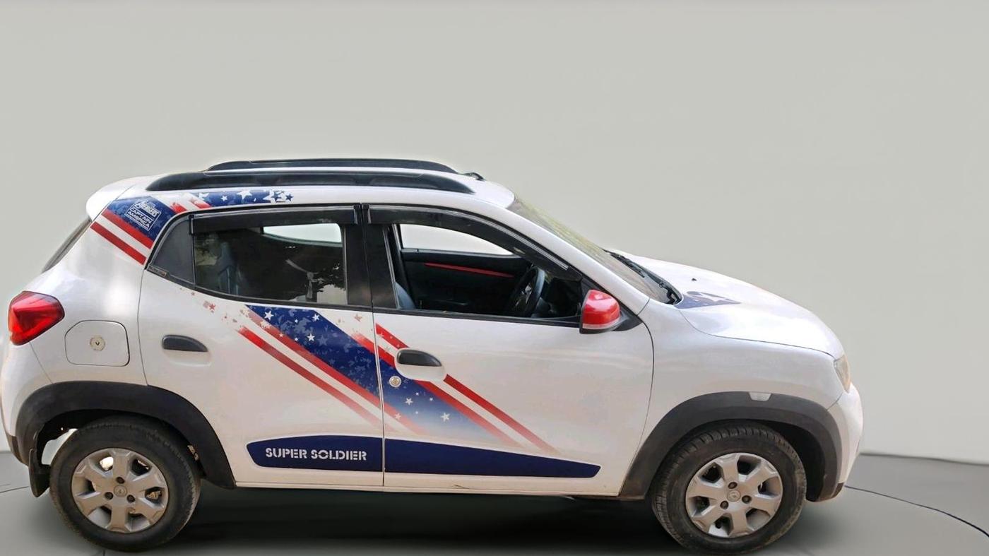 2018 Renault Kwid 1.0 MARVEL CAPTAIN AMERICA EDITION, Petrol, Manual, 76,073 km, exterior