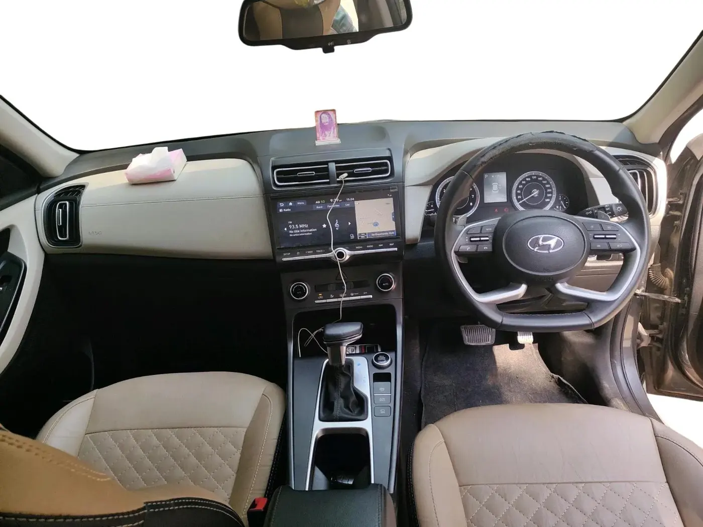 2020 Hyundai Creta SX IVT 1.5 PETROL, Petrol, Automatic, 66,500 km, interior