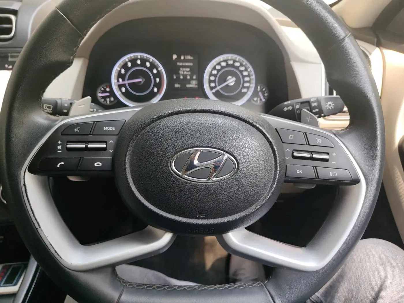 2020 Hyundai Creta SX IVT 1.5 PETROL, Petrol, Automatic, 66,500 km, interior