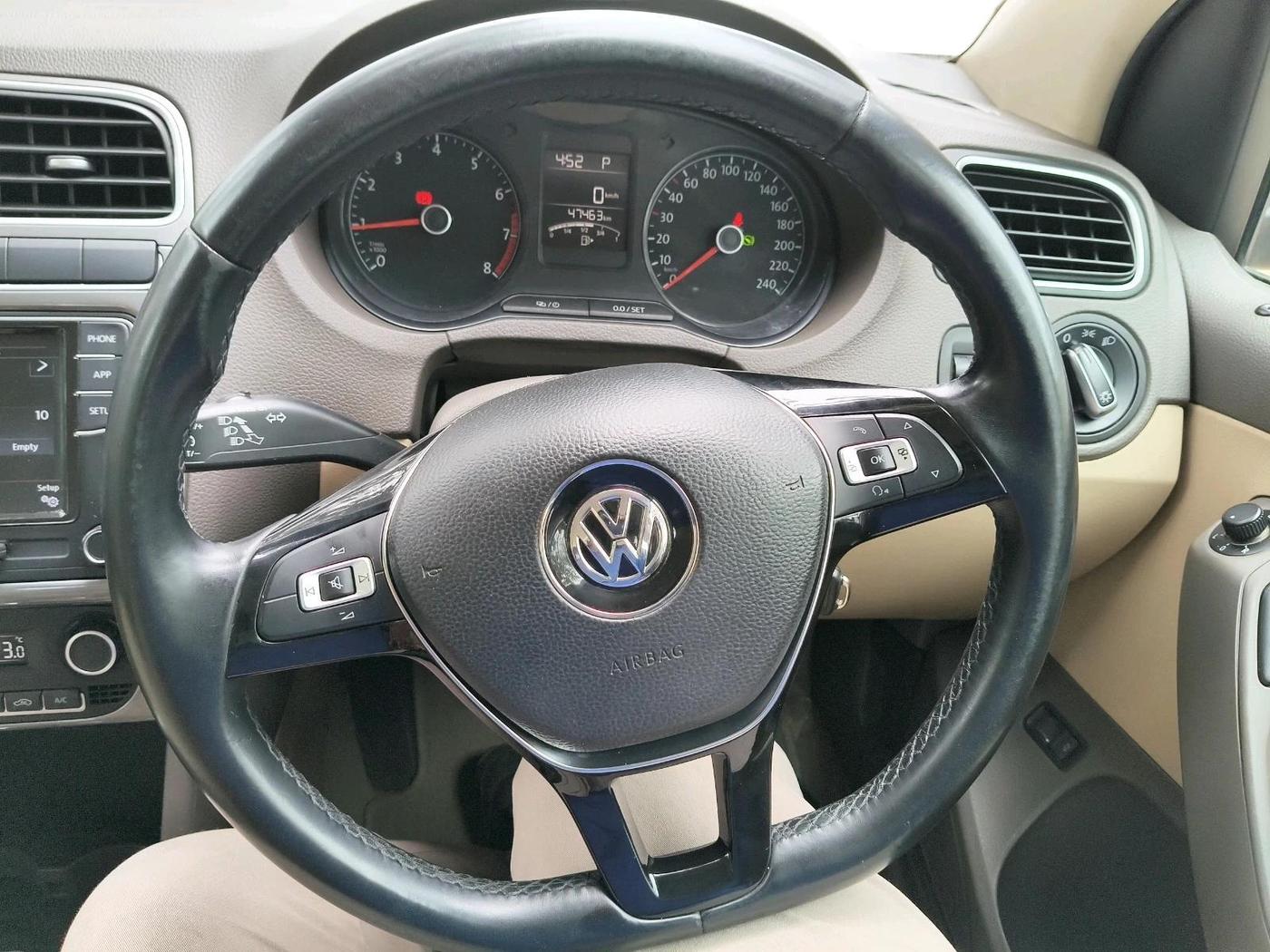 2020 Volkswagen Vento HIGHLINE 1.0L TSI AT, Petrol, Automatic, 47,463 km, interior