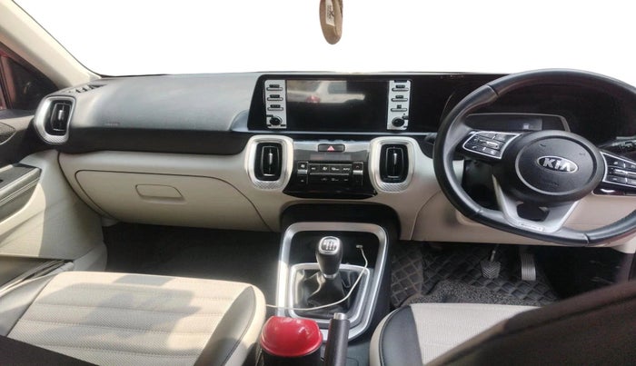 2021 KIA SONET HTX 1.0 IMT, Petrol, Manual, 53,878 km, interior